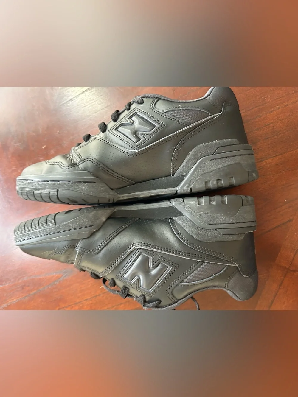 New Balance all black